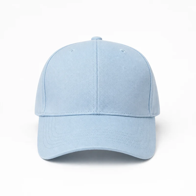 Casquette Bleu Clair Unie Ajustable