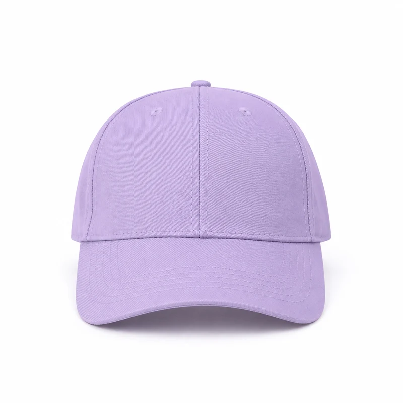 Casquette Violette Unie Ajustable