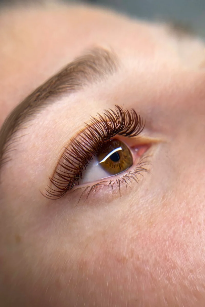 Brun chocolat - Extensions de cils classiques - Base Plate 0.15