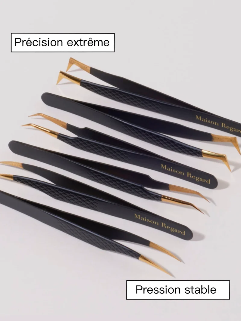 Lot de 6 pinces extension de cils