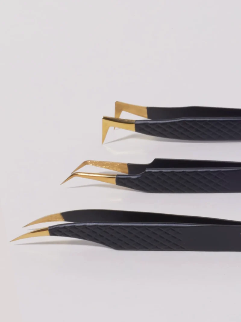 Lot de 3 pinces - Extensions de cils