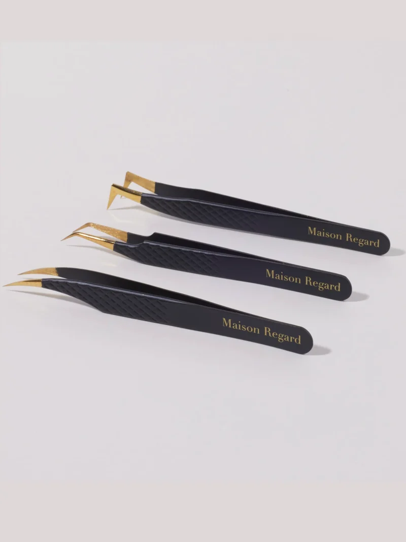 Lot de 3 pinces - Extensions de cils