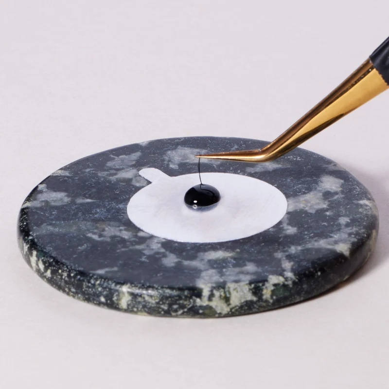 Pierre de jade pour extension de cils