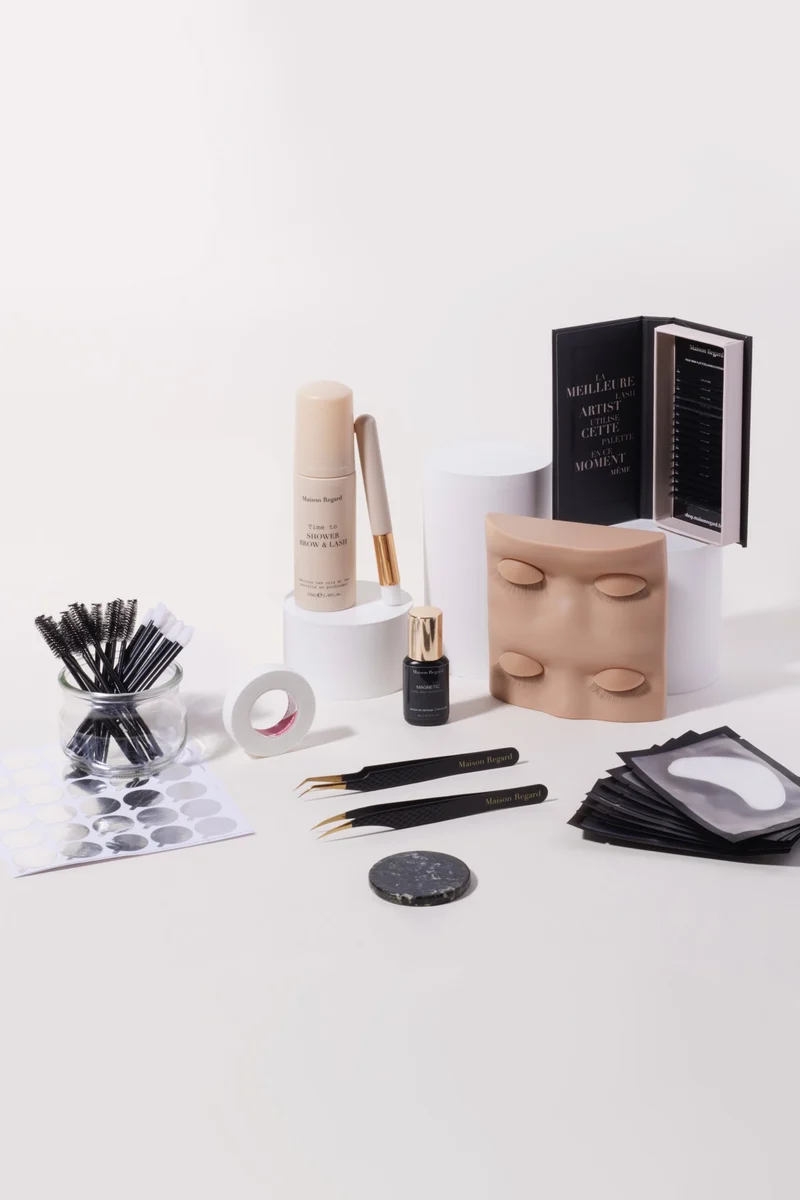 Cil à cil : Kit d'entraînement + pratique professionnel