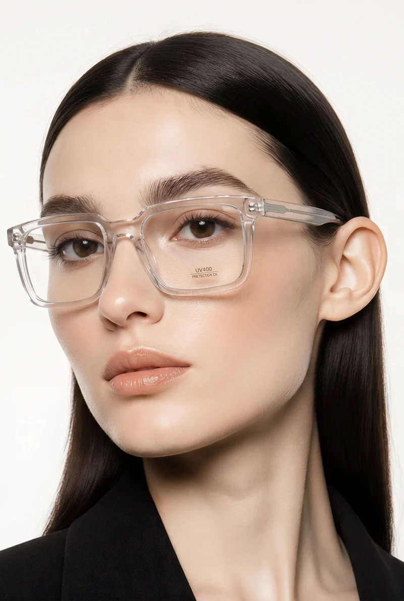 Lunettes de soleil transparente