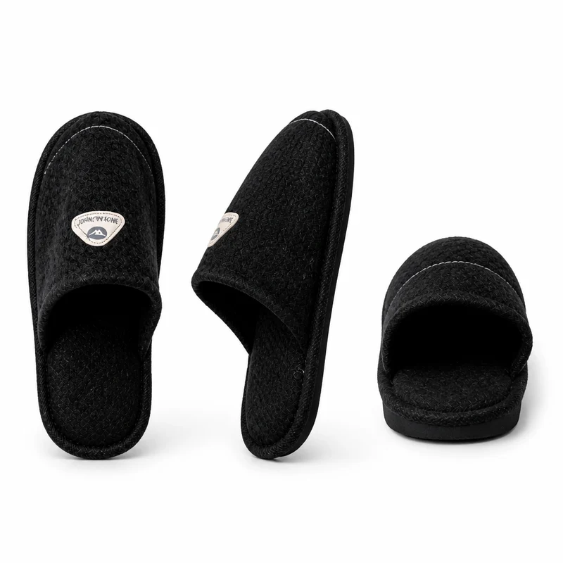 Chausson Noir Homme