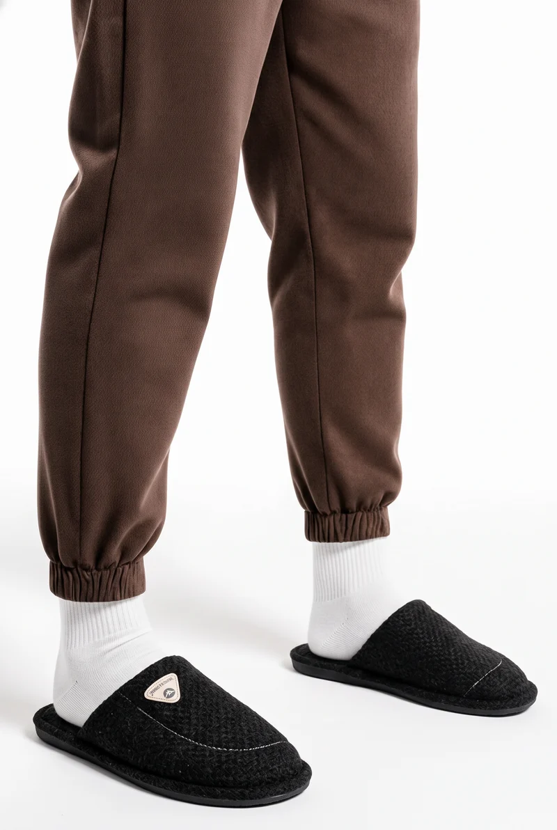 Chausson Noir Homme