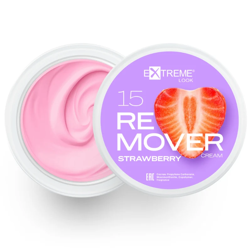 Remover in crema Extreme Look - "Strawberry"
