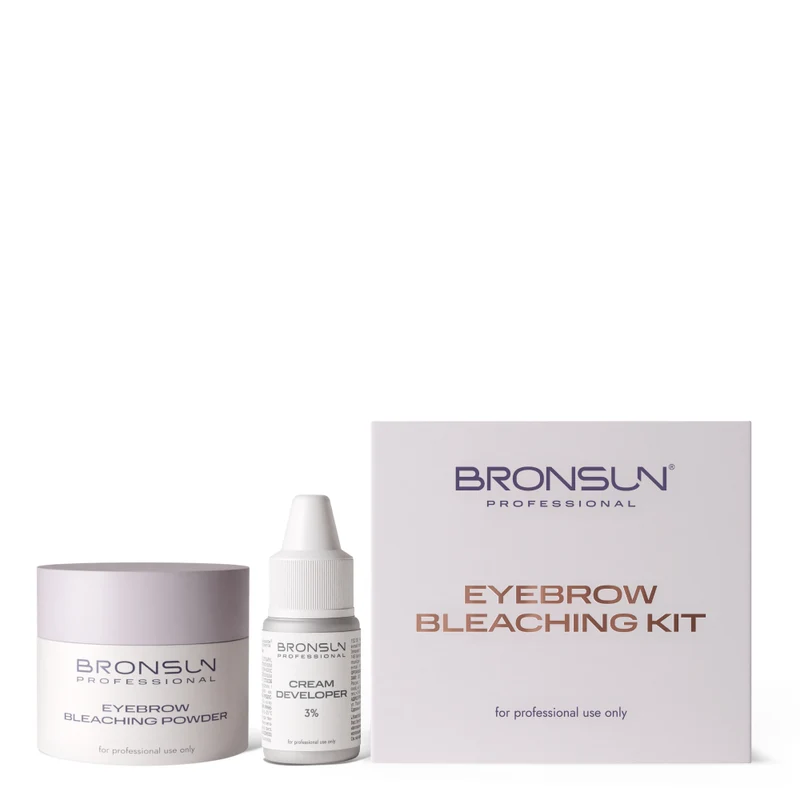Kit Schiarente per Sopracciglia BRONSUN