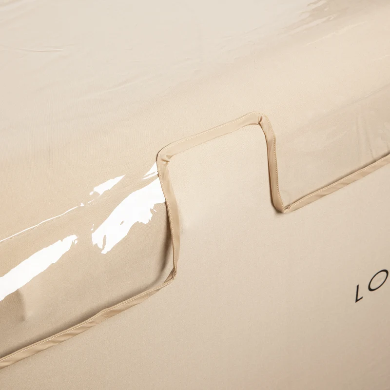 Clear Beauty Bed Cover