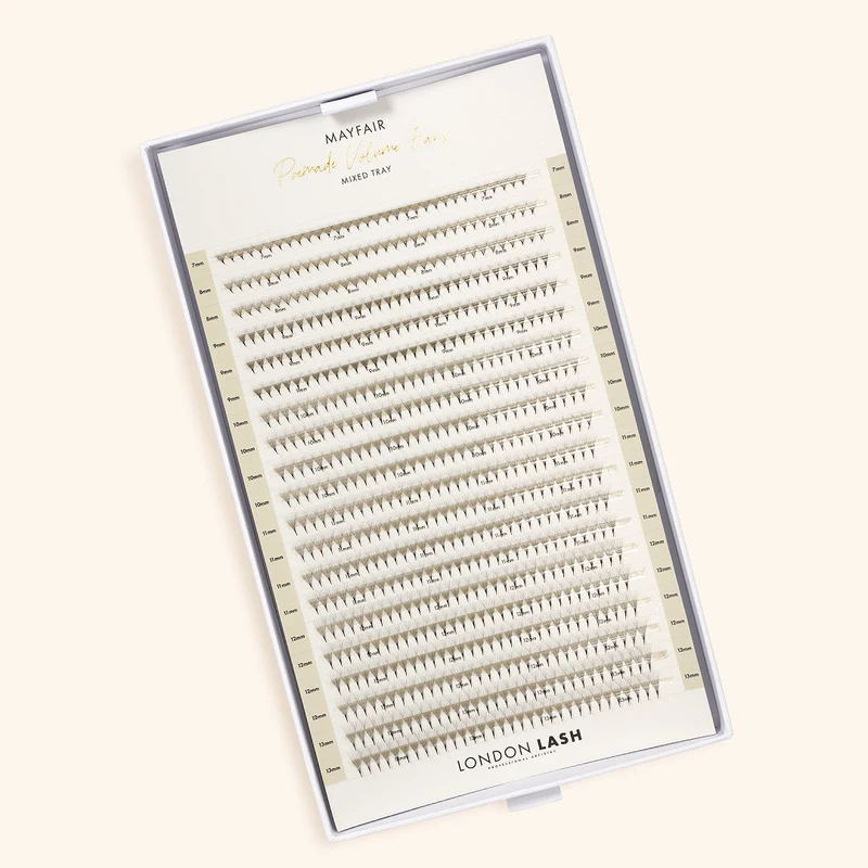 Narrow Premade/Promade Fans 12D 0.03 640 fans - Mixed Lengths