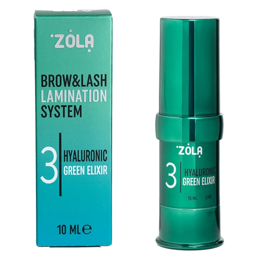 Rehaussement de cils Zola Color Lab - Step 3