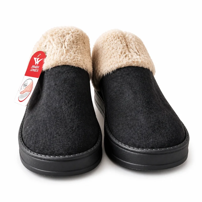 Chausson Noir Femme