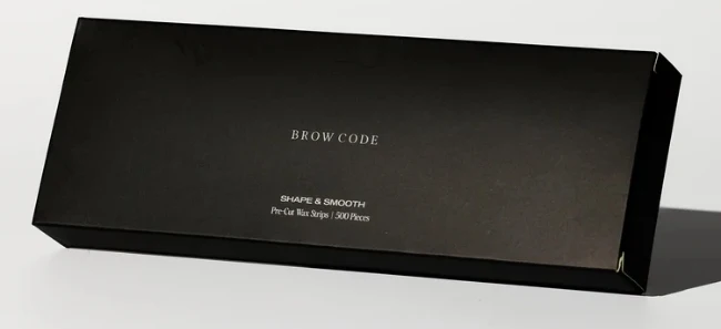 Bandes de Cire Pré-Découpées Brow Code (lot de 500)