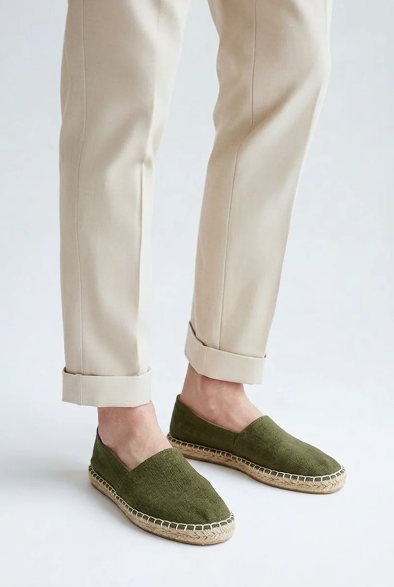 Espadrille Kaki
