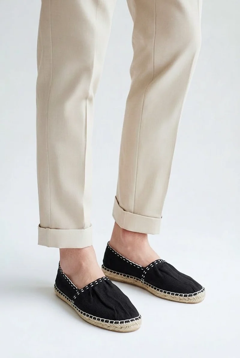 Espadrille Noire