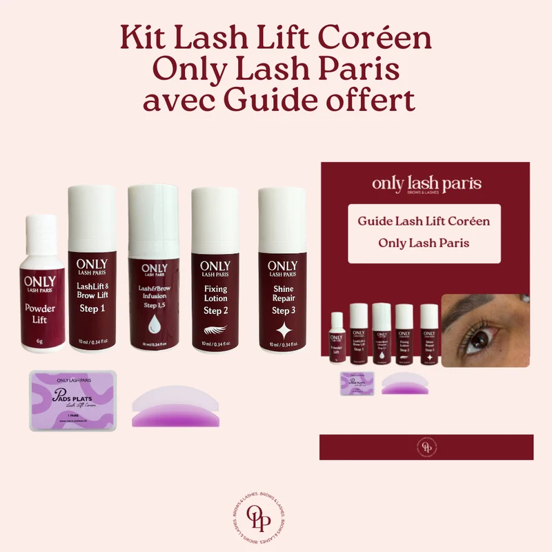 Kit Lash Lift Coréen Only Lash Paris