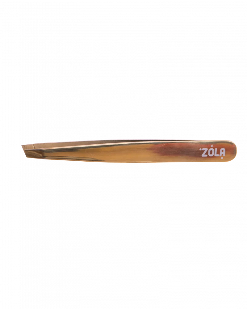 Pince à épiler biseauté Zola