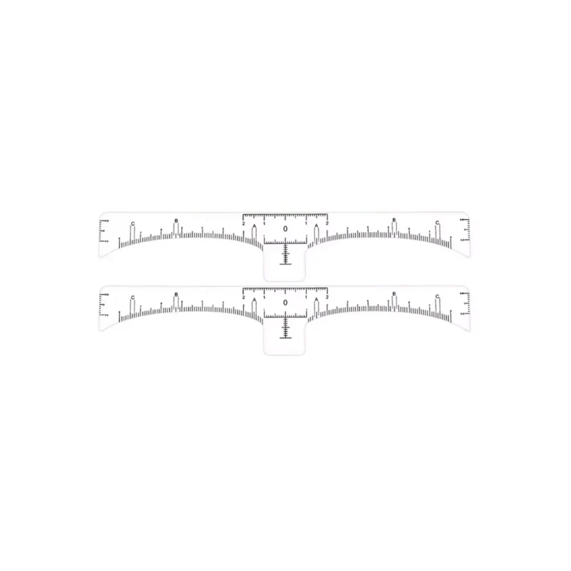 Règle mapping sourcils autocollante