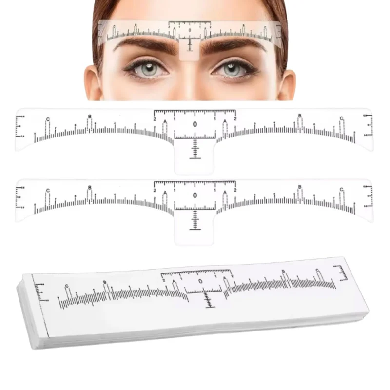 Règle mapping sourcils autocollante