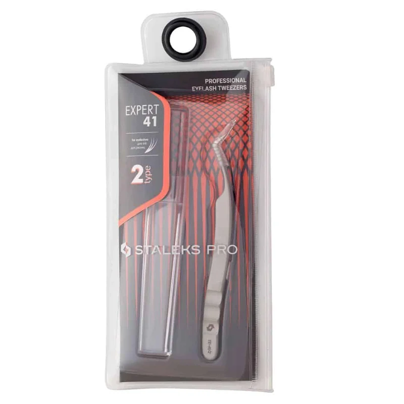 Pince extension de cils Volume Staleks TE-41/2