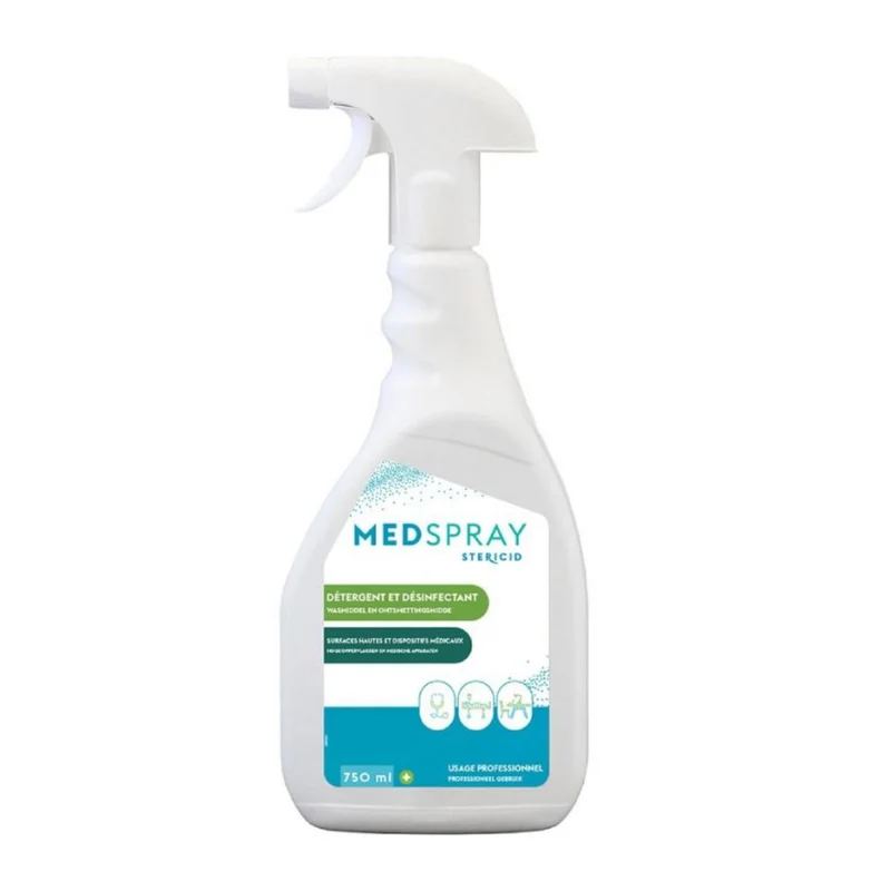 Spray désinfectant sans alcool 750mL Medspray