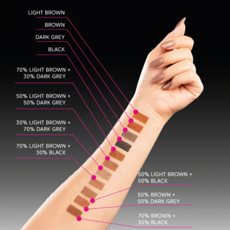 Zola Tattoo Tint - Teinture pour sourcils Effet Tatouage