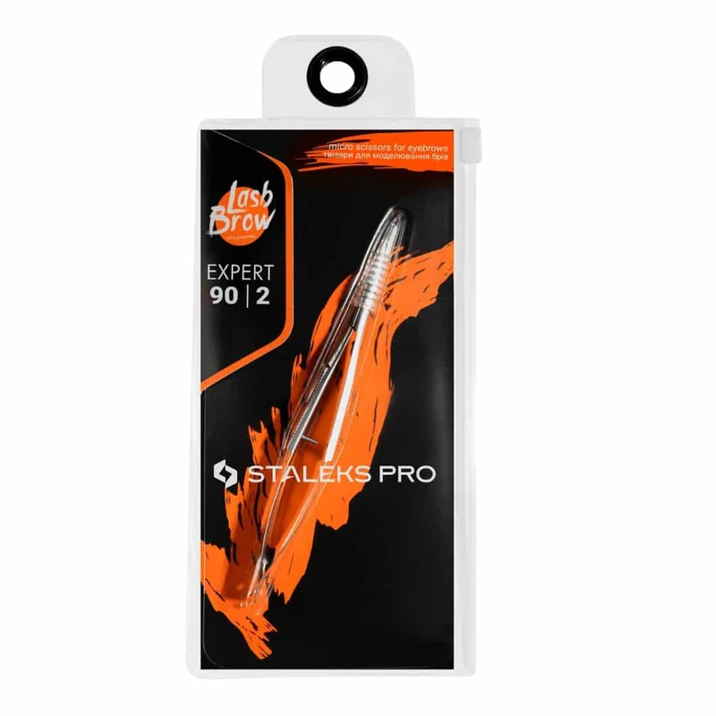Ciseaux pour sourcils Staleks - Expert 90/2