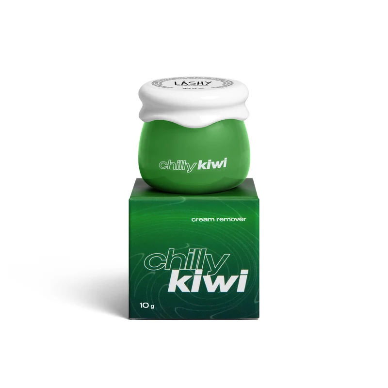 Remover Crema-Mousse LASHY “Honey Pots” – "Chilly Kiwi" 10gr