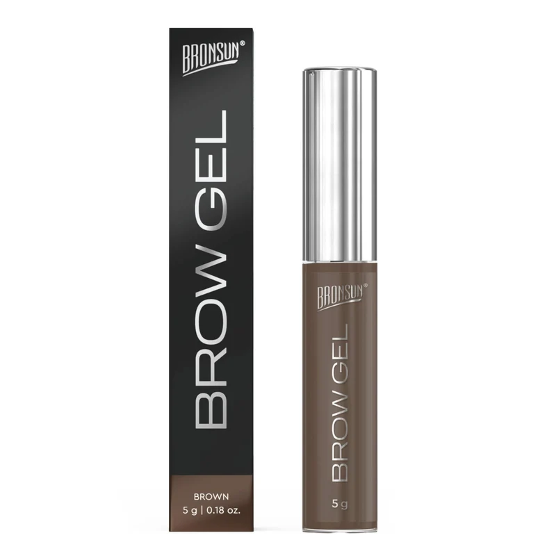 Gel Colorato per Sopracciglia BRONSUN – Castano, 5gr