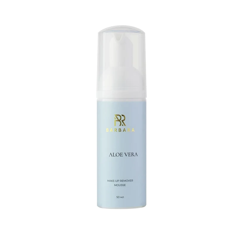 Schiuma Detergente per Extension Ciglia Barbara – Aroma Aloe Vera, 50 ml