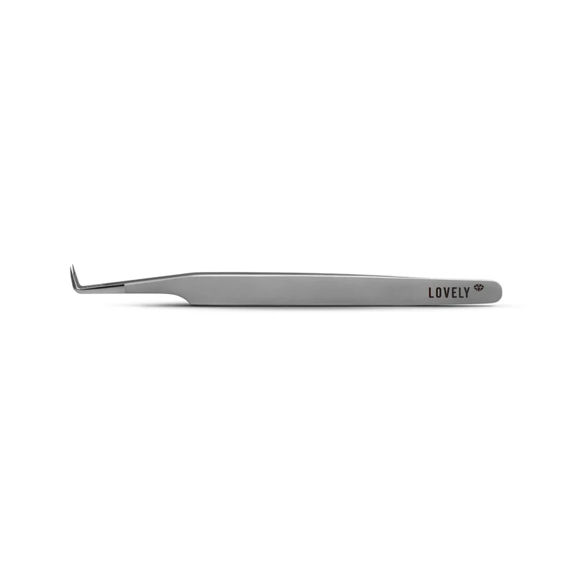 Pinzetta extension ciglia Lovely - tipo "Г - 7mm Soft" - Diamond Edition