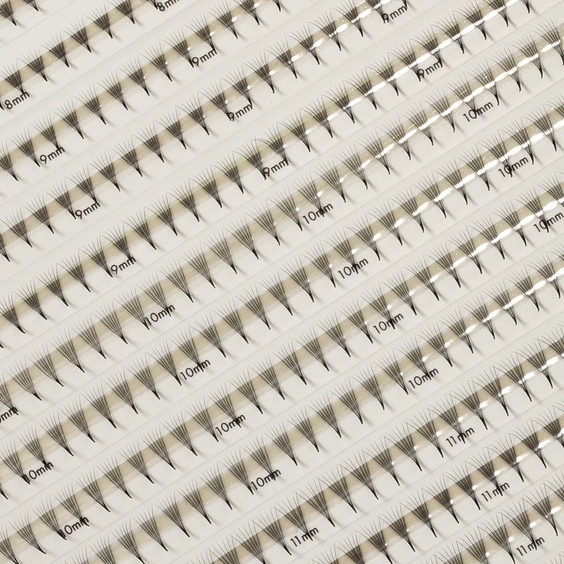 Narrow Premade/Promade Fans 6D 0.06 600 fans - Mixed and Single Lengths