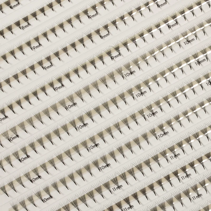 Narrow Premade/Promade Fans 6D 0.06 600 fans - Mixed and Single Lengths