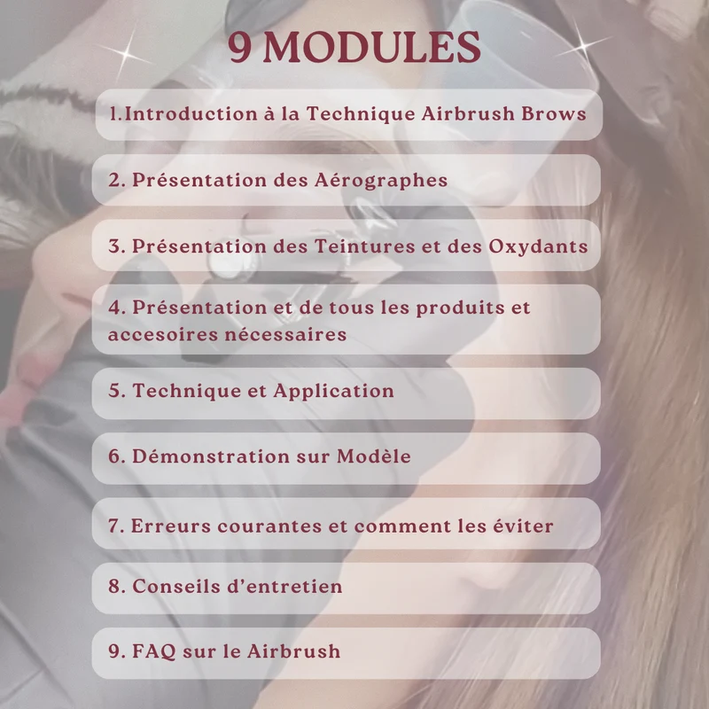 Formation Airbrush Brows à Paris