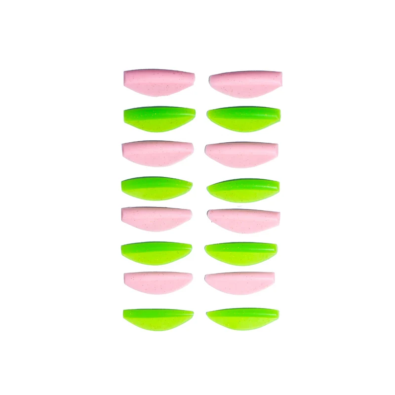 Pads Rehaussement de cils Zola - Round Curl - Pink & Green
