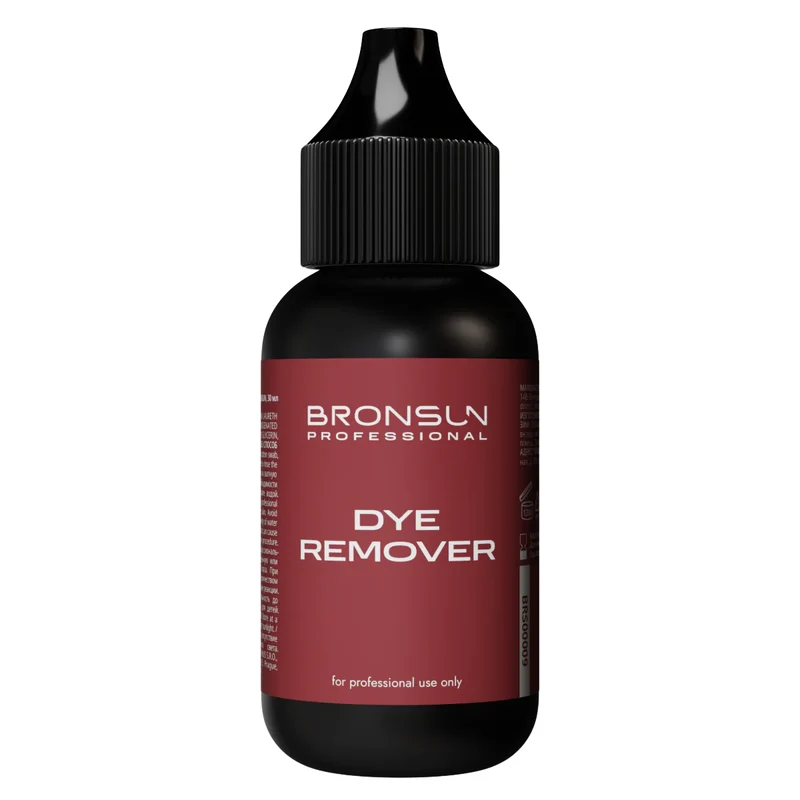 Remover BRONSUN per la rimozione della tinta dalla pelle, 30 ml - Nuovo Design