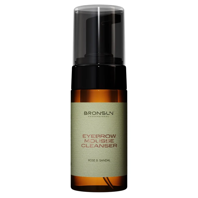Mousse Detergente per Sopracciglia ROSE & SANDAL BRONSUN - 100 ml