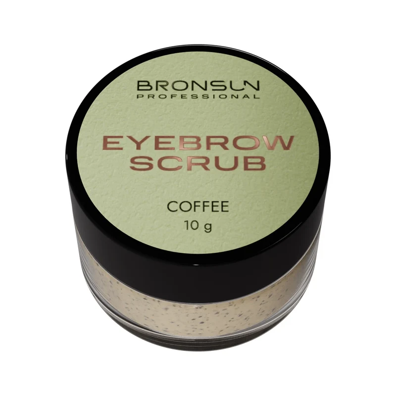 Scrub Caffè per Sopracciglia BRONSUN, 10 g