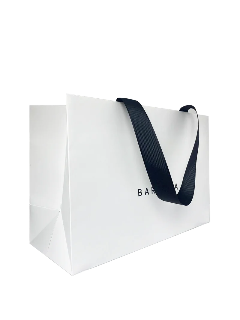 Shopper Carta Barbara – Busta Brandizzata 30×20×12 cm