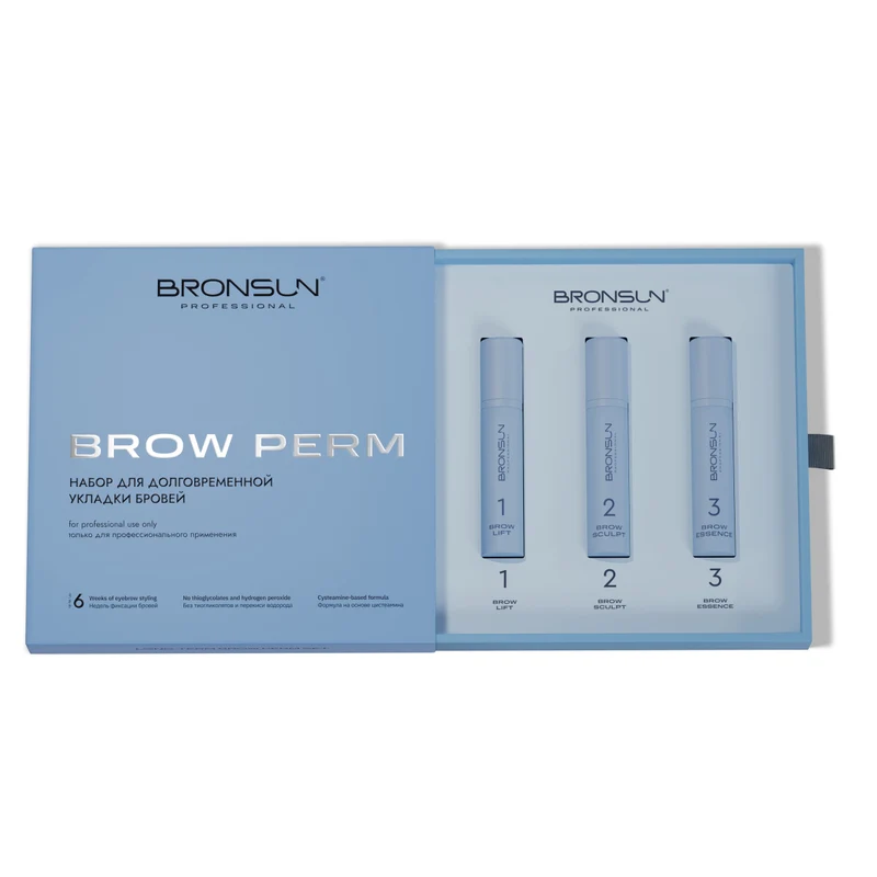 Kit per laminazione sopracciglia Bronsun Brow Perm