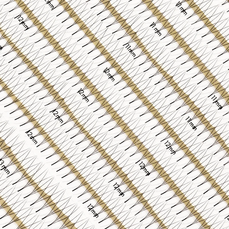 Premade/Promade Fans 5D 0.06 600 fans - Single Sizes