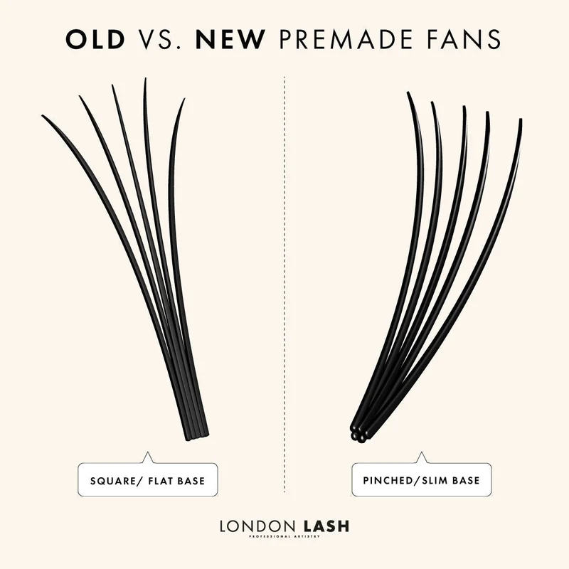 Premade/Promade Fans 6D 0.06 600 fans - Single Sizes