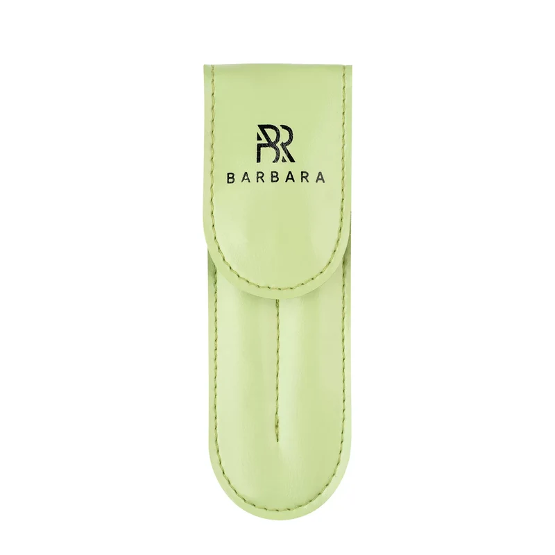 Set di pinzette per extension ciglia Barbara - "Light Green"