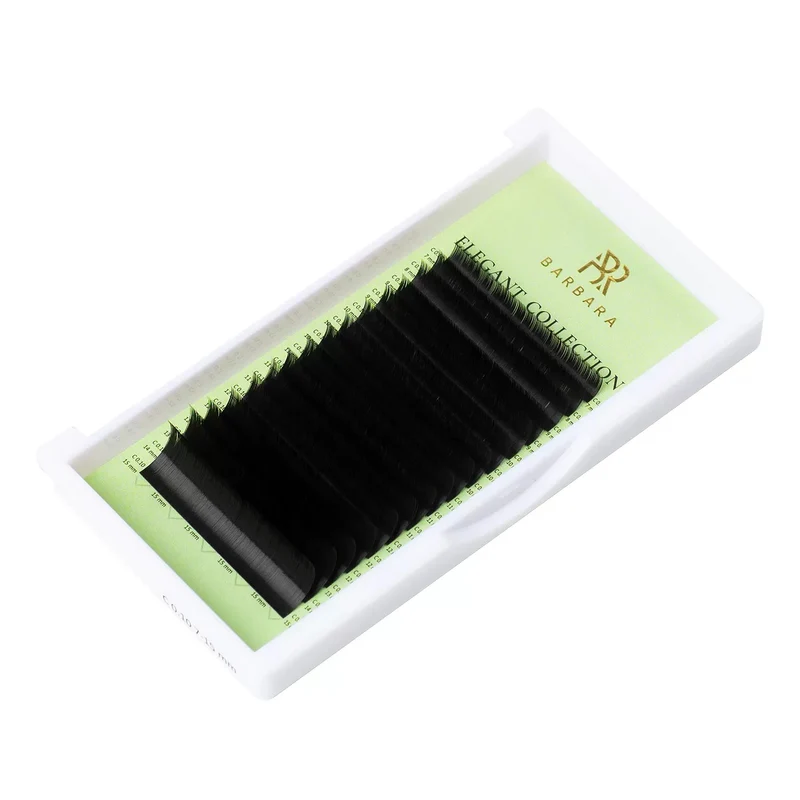 Extension ciglia nere Barbara Elegant 16 linee