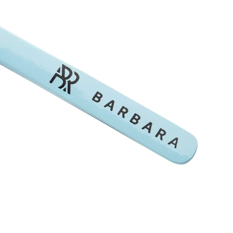 Set di pinzette per extension ciglia Barbara - "Light Blue"