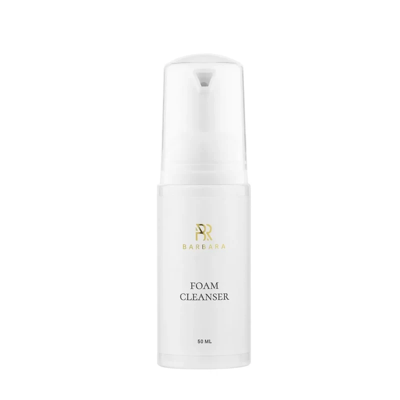 Schiuma detergente per extension ciglia Barbara, 50 ml