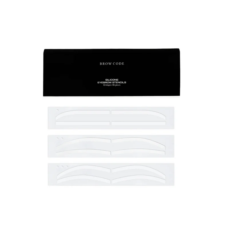 Pochoirs pour sourcils en silicone - Brow Code