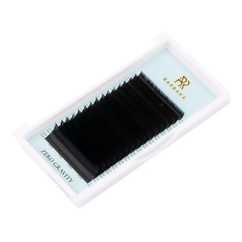 Extension ciglia nere Barbara Zero Gravity 16 linee MIX