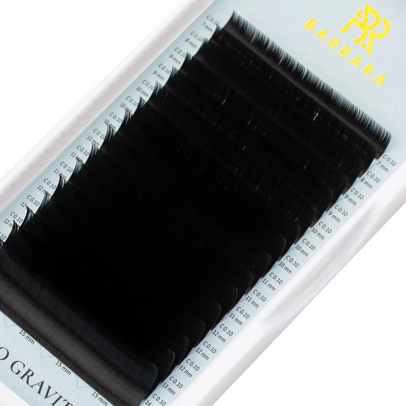Extension ciglia nere Barbara Zero Gravity 16 linee